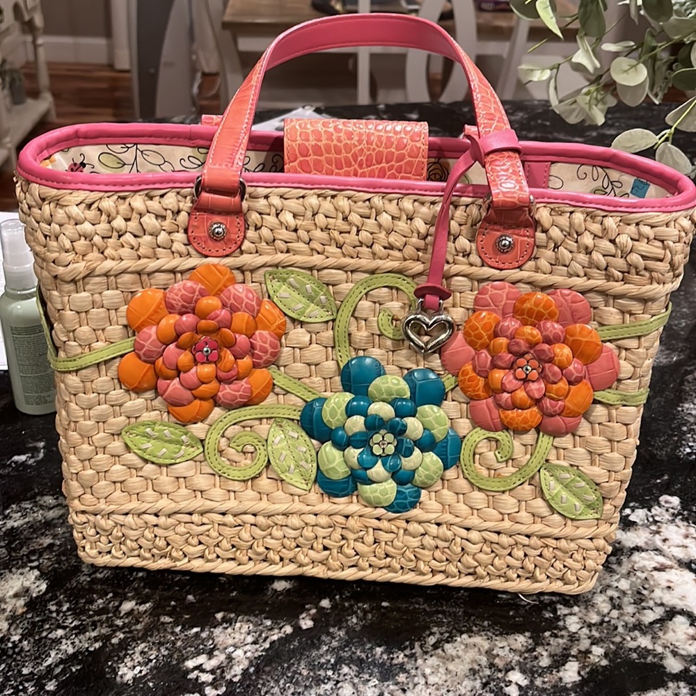 Women's Brighton Shelby Woven Handbag or Purse